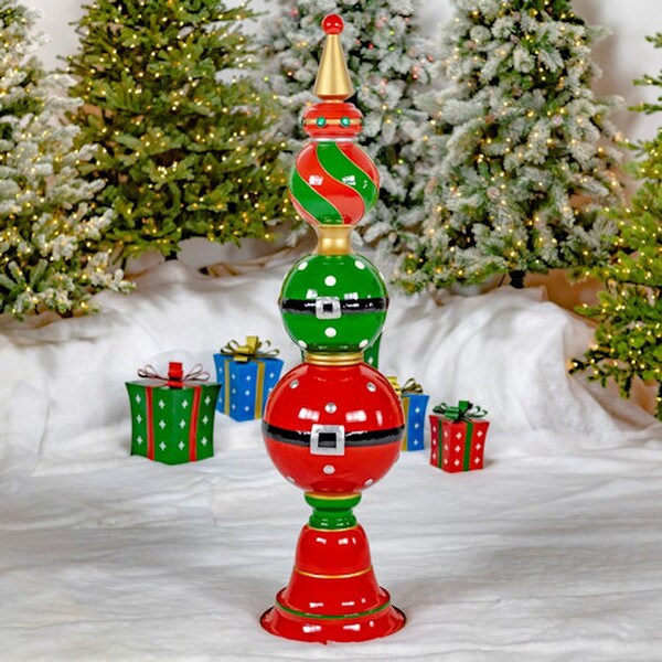 Christmas Decorative Display Spire Tower